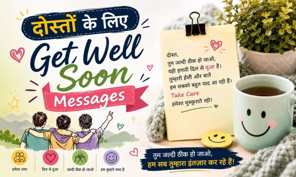 Get Well Soon Messages for Friends