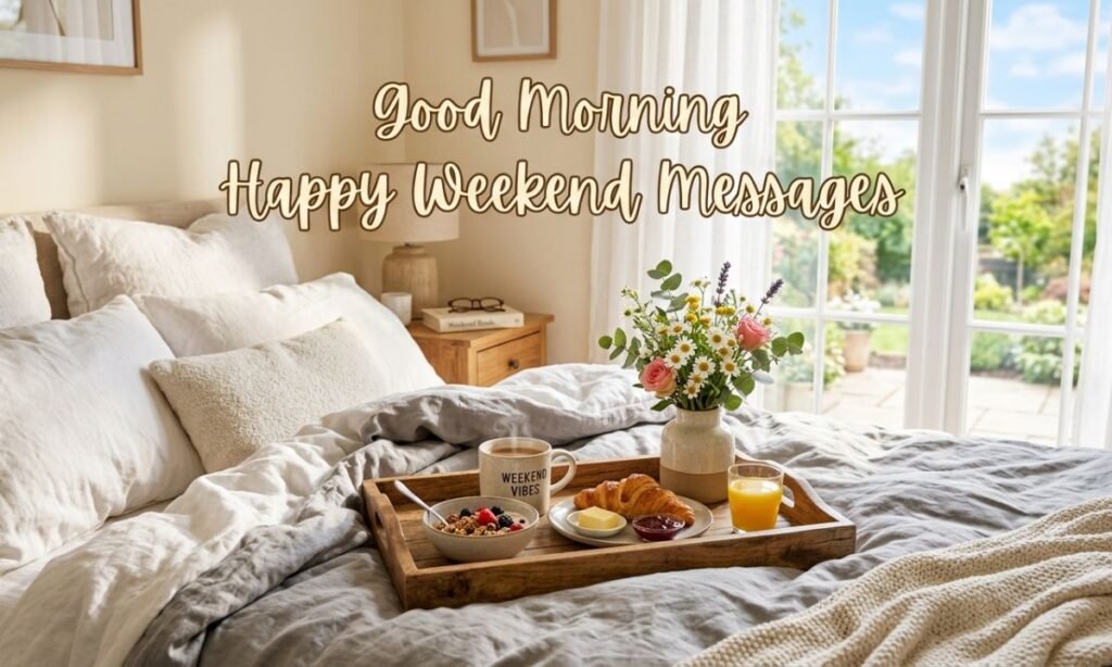 Good Morning Happy Weekend Messages