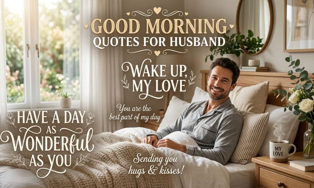 Good Morning Quotes for Husband