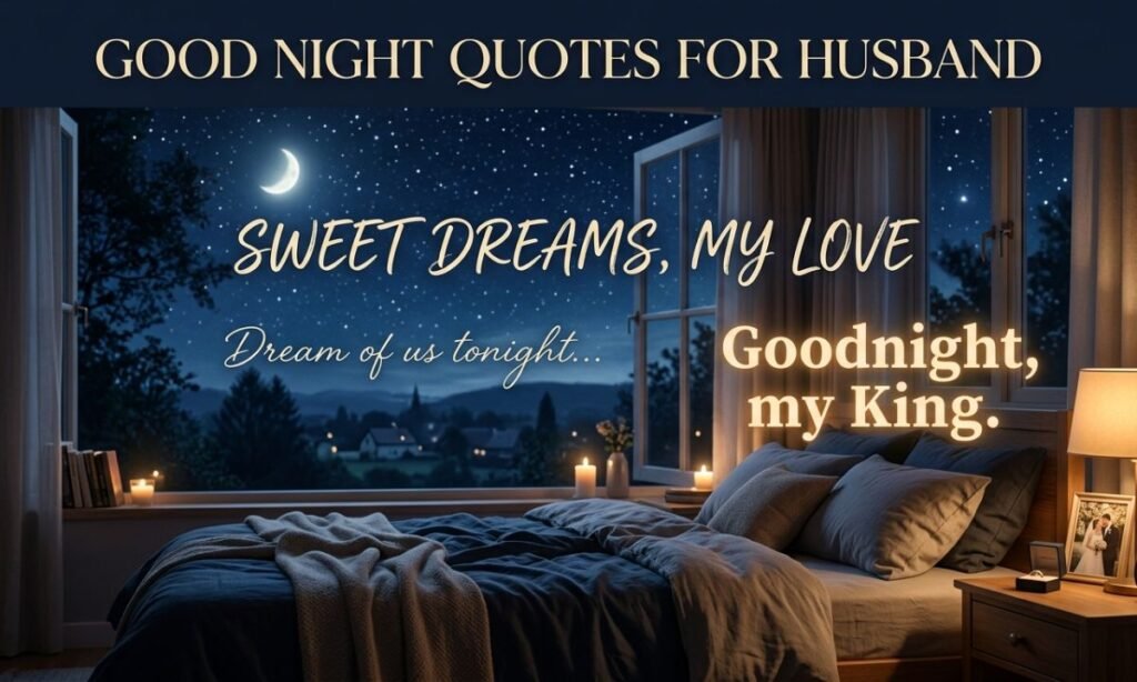Good Night Quotes for Husband