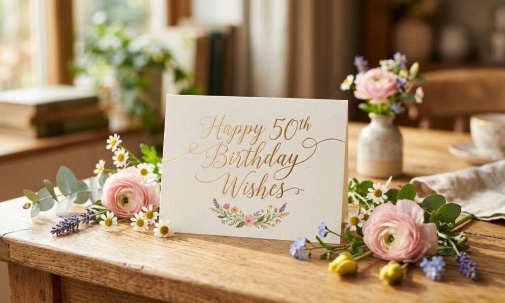 Happy 50th Birthday Wishes