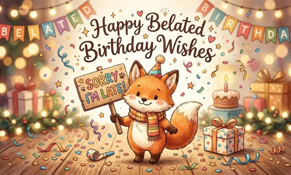 Happy Belated Birthday Wishes