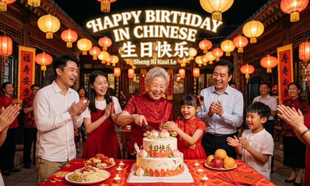 Happy Birthday In Chinese