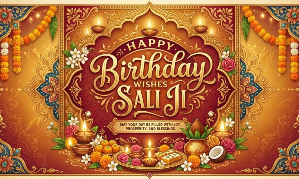 Happy Birthday Wishes Sali Ji