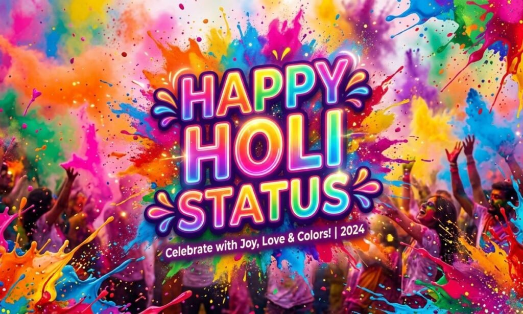 Happy Holi Status