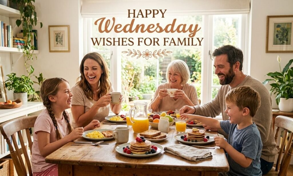Happy Wednesday Wishes for Family