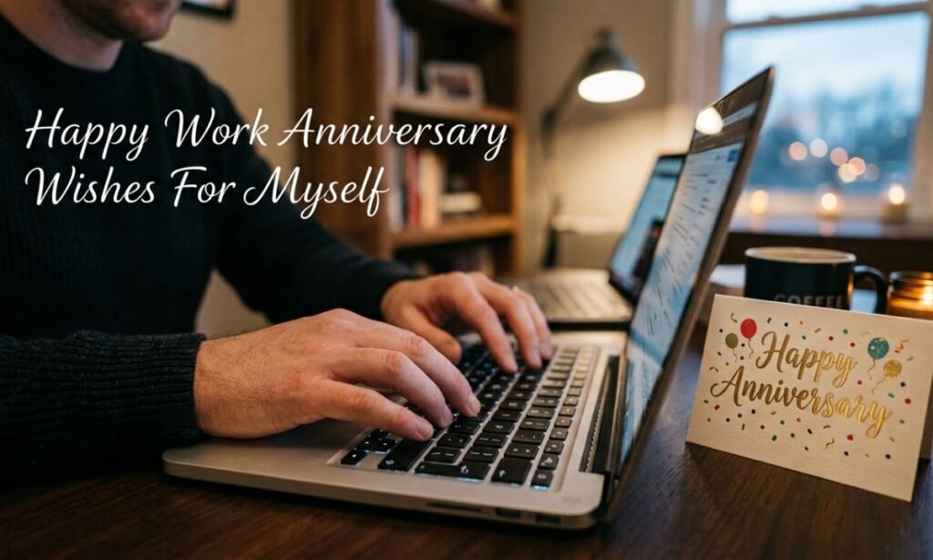 Happy Work Anniversary Wishes For Myself