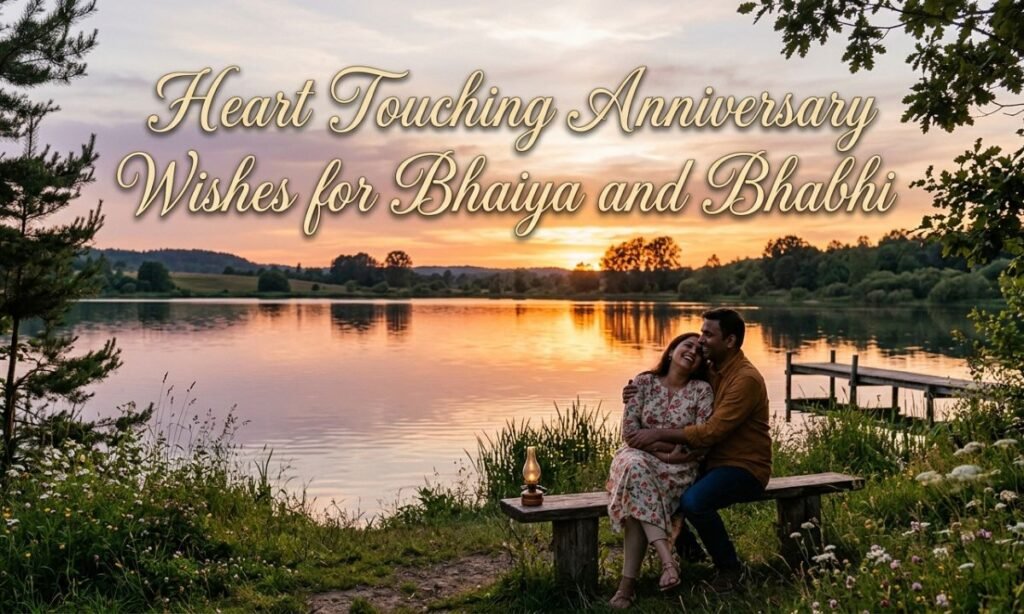 Heart Touching Anniversary Wishes for Bhaiya and Bhabhi