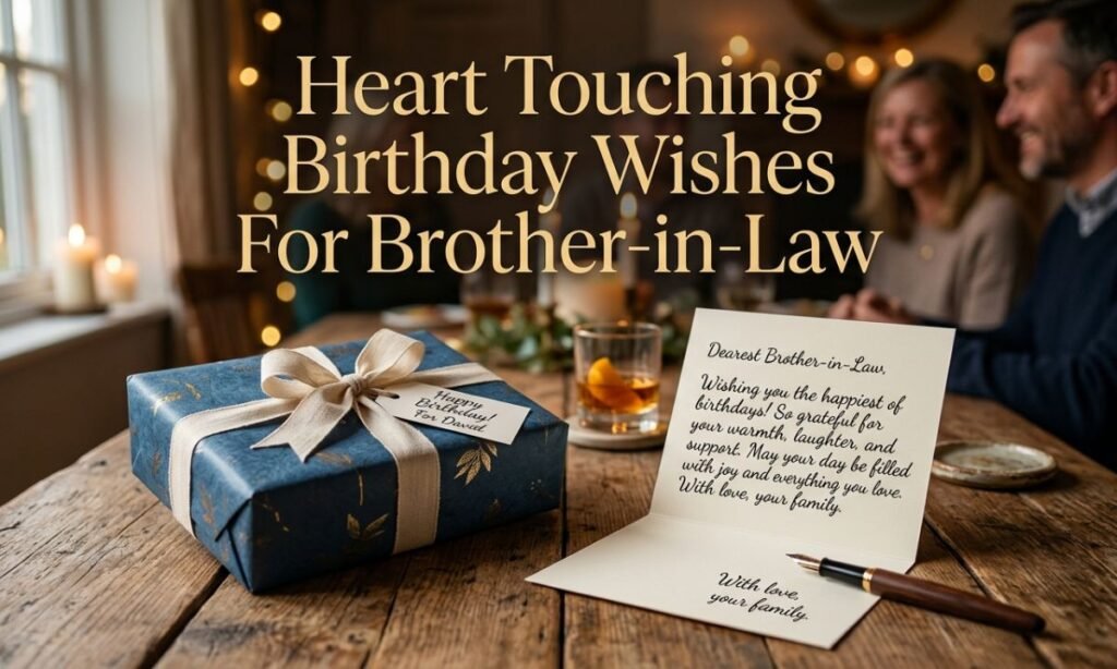 Heart Touching Birthday Wishes For Brother-in-Law