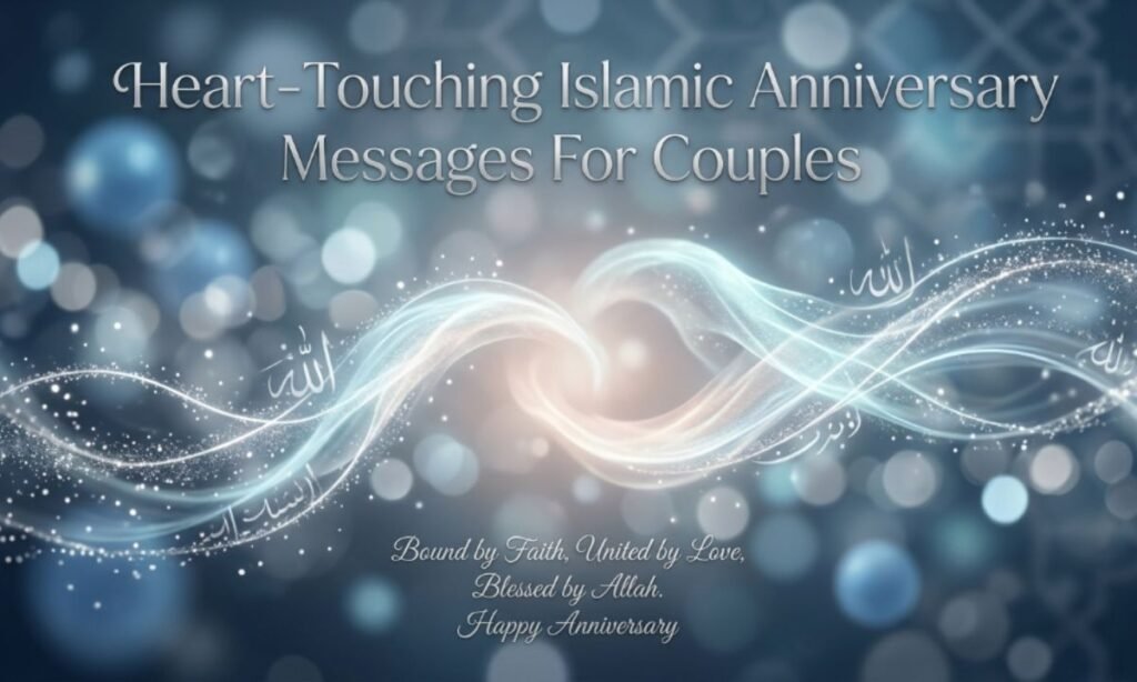 Heart-Touching Islamic Anniversary Messages For Couples