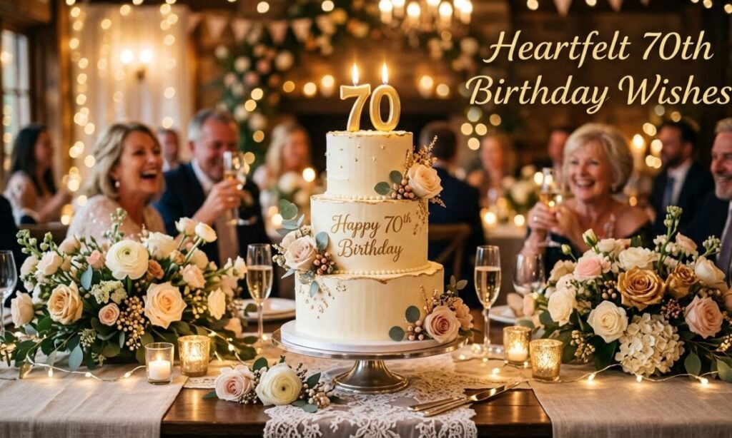 Heartfelt 70th Birthday Wishes