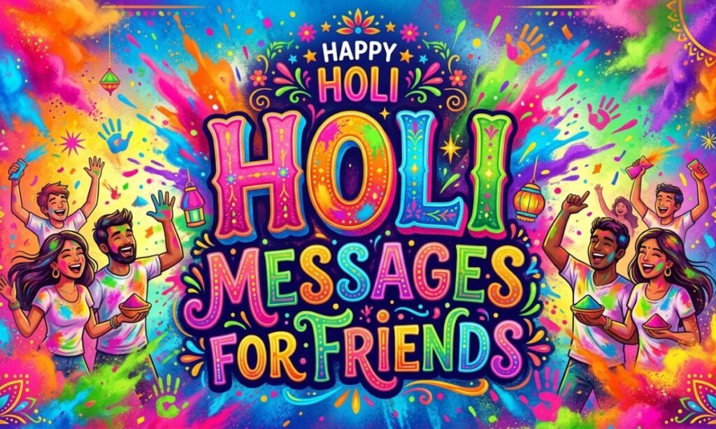 Holi Messages For Friends