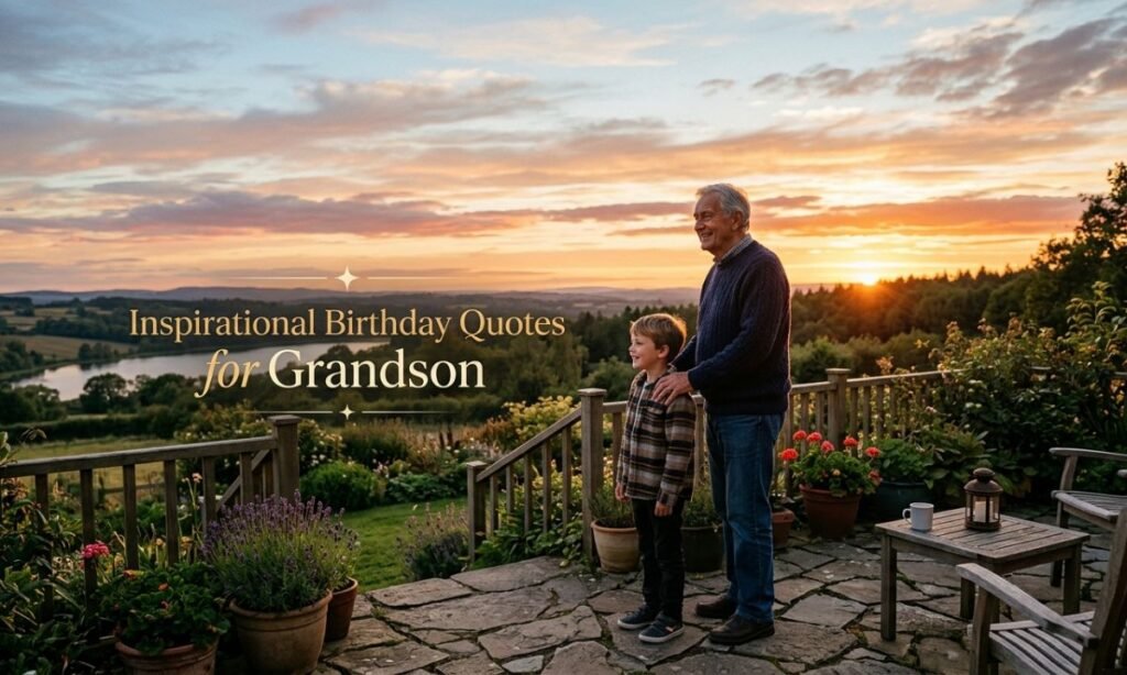 Inspirational Birthday Quotes for Grandson