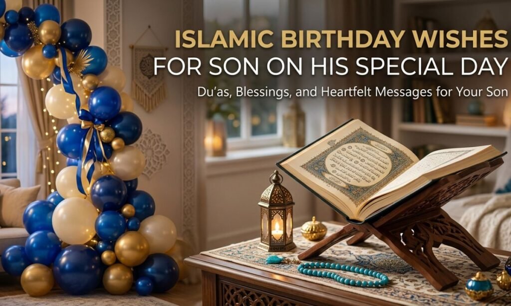 Islamic Birthday Wishes For Son On His Special Day