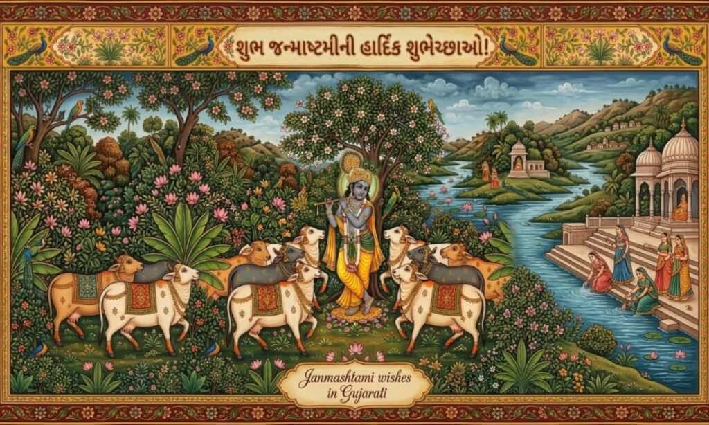 Janmashtami Wishes in Gujrati
