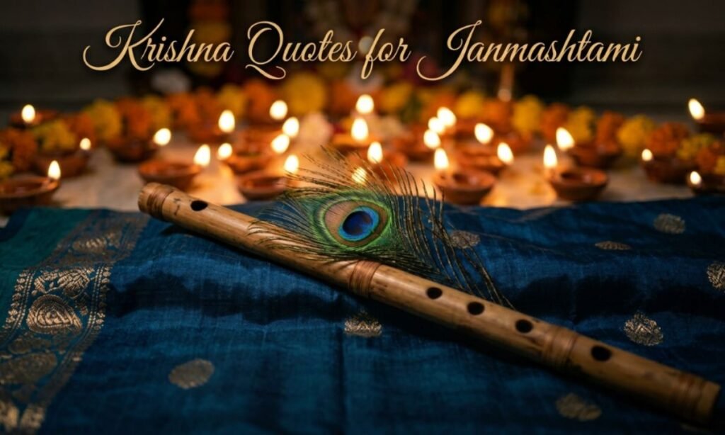 Krishna Quotes for Janmashtami