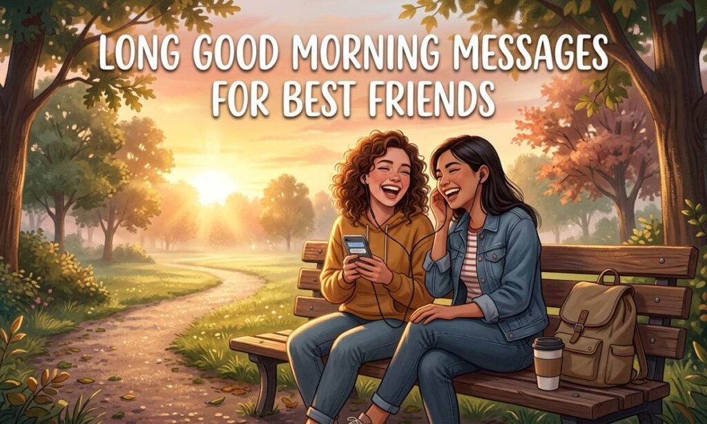 Long Good Morning Messages For Best Friends