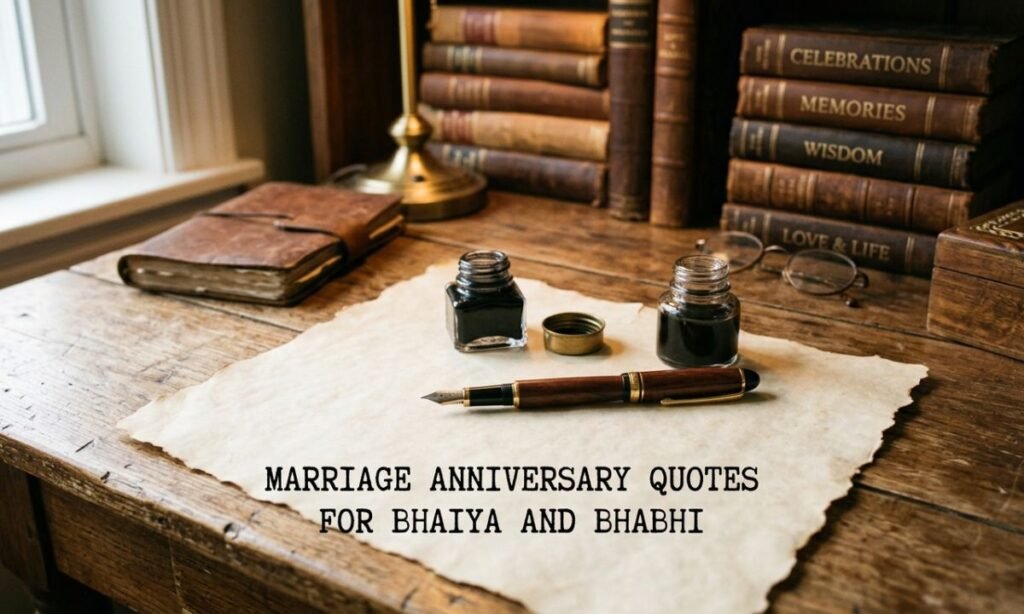 Marriage Anniversary Quotes for Bhaiya and Bhabhi