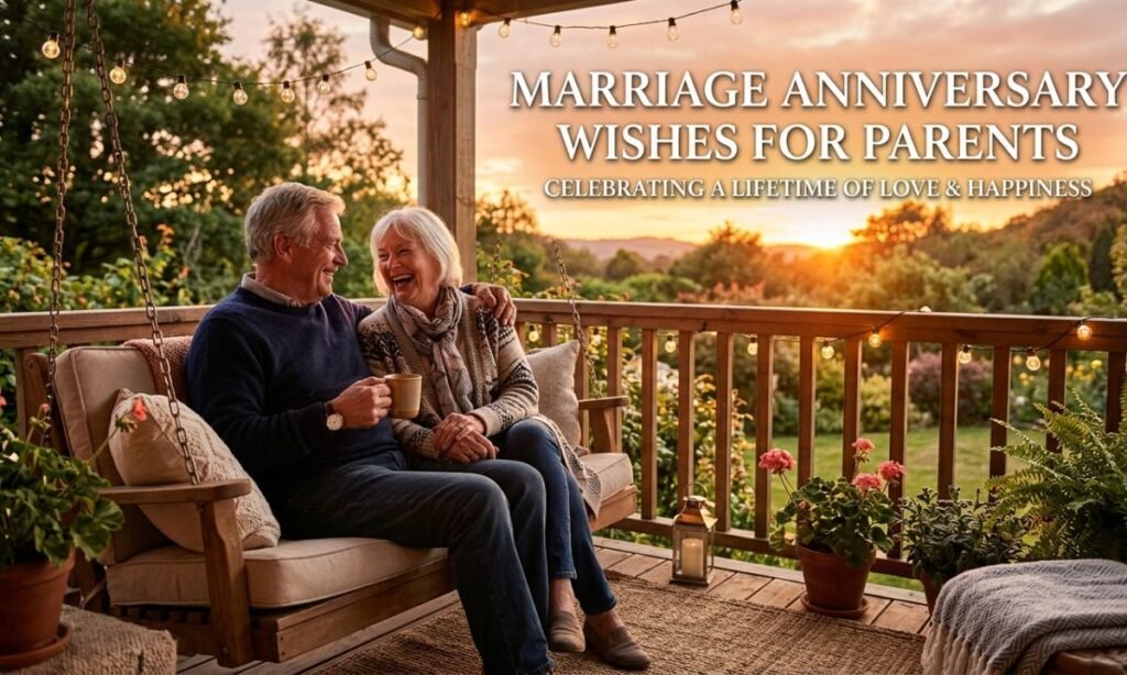 Marriage Anniversary Wishes for Parents