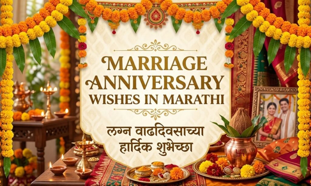Marriage Anniversary Wishes in Marathi