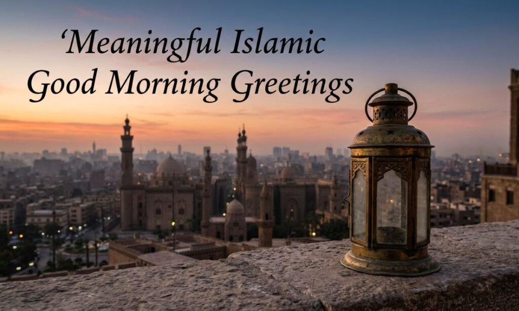 Meaningful Islamic Good Morning Greetings