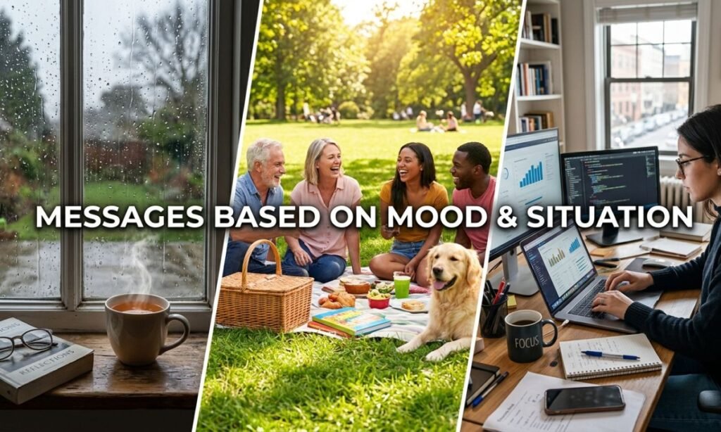 Messages Based On Mood & Situation