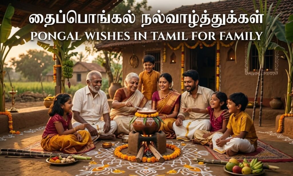 Pongal Wishes In Tamil For Family
