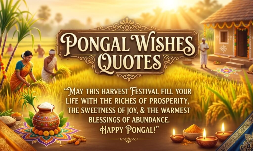Pongal Wishes Quotes