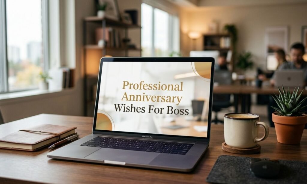 Professional Anniversary Wishes For Boss