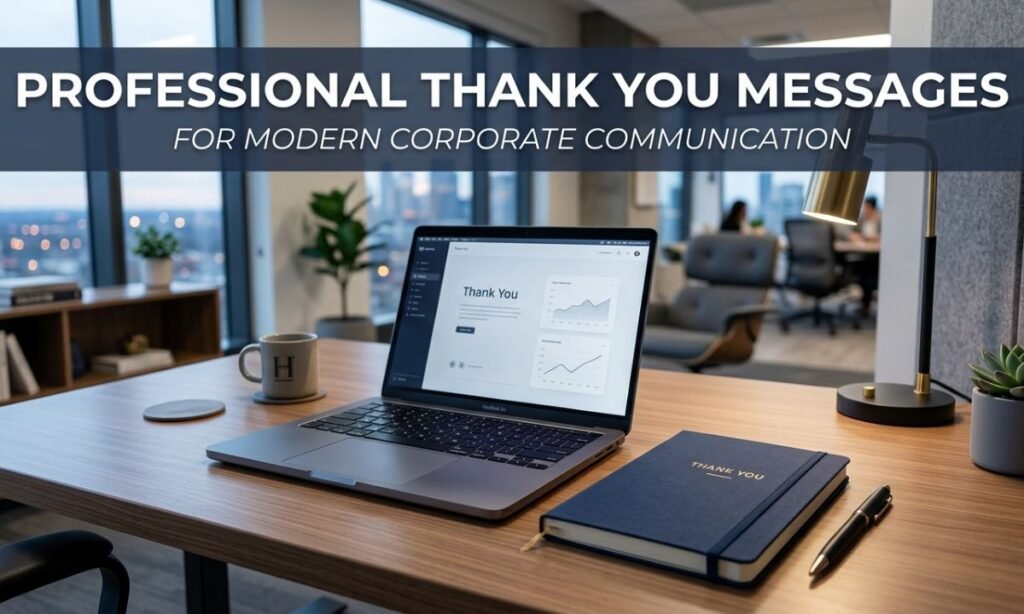 Professional Thank You Messages