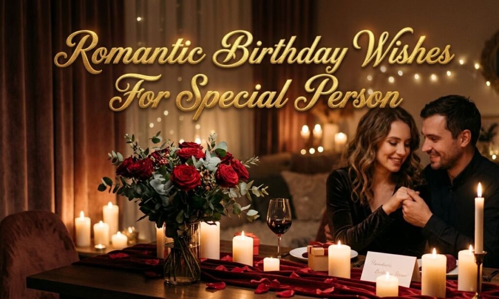 Romantic Birthday Wishes For Special Person (Partner