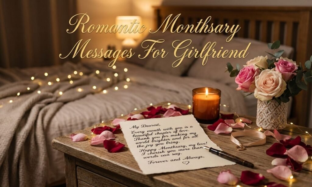 Romantic Monthsary Messages For Girlfriend