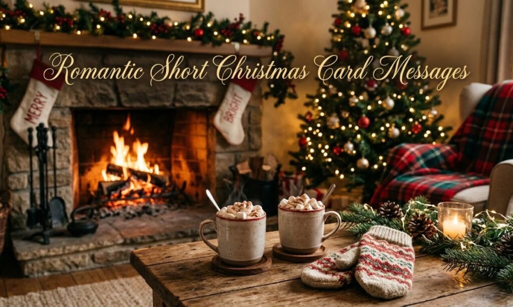 Romantic Short Christmas Card Messages