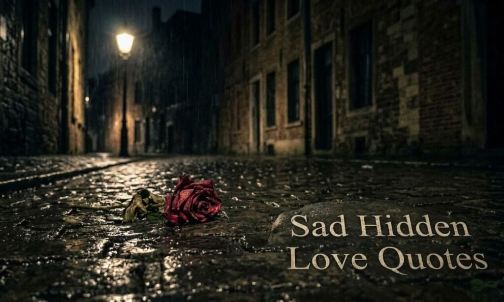 Sad Hidden Love Quotes
