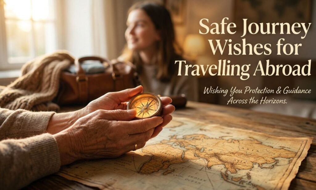 Safe Journey Wishes for Travelling Abroad