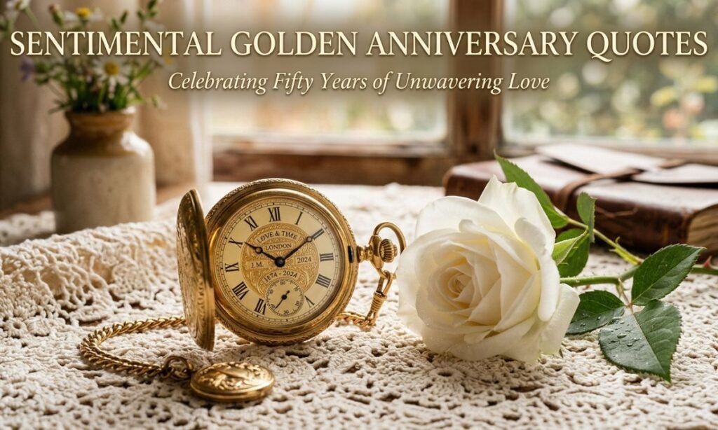 Sentimental Golden Anniversary Quotes