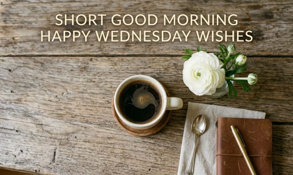 Short Good Morning Happy Wednesday Wishes