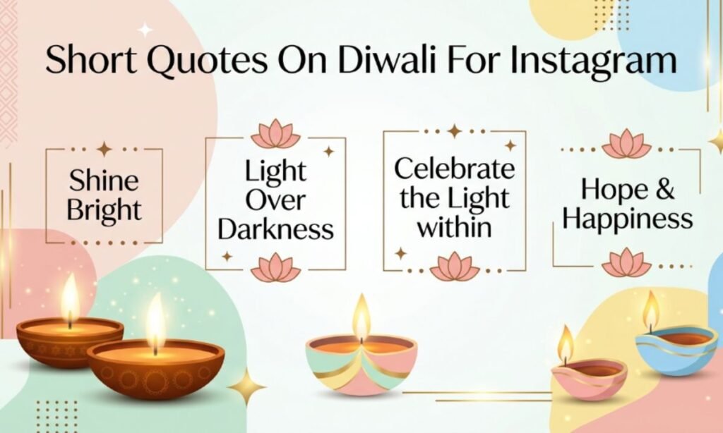 Short Quotes On Diwali For Instagram