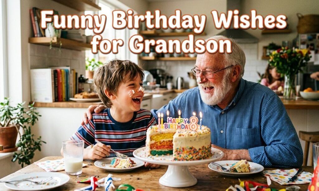 Special Grandson Birthday Wishes Funny