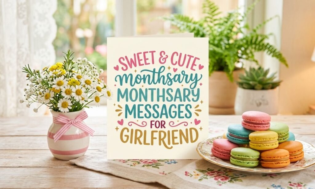 Sweet & Cute Monthsary Messages For Girlfriend
