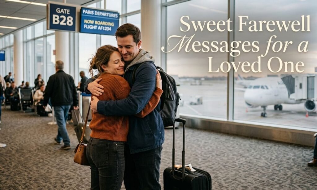 Sweet Farewell Messages for a Loved One