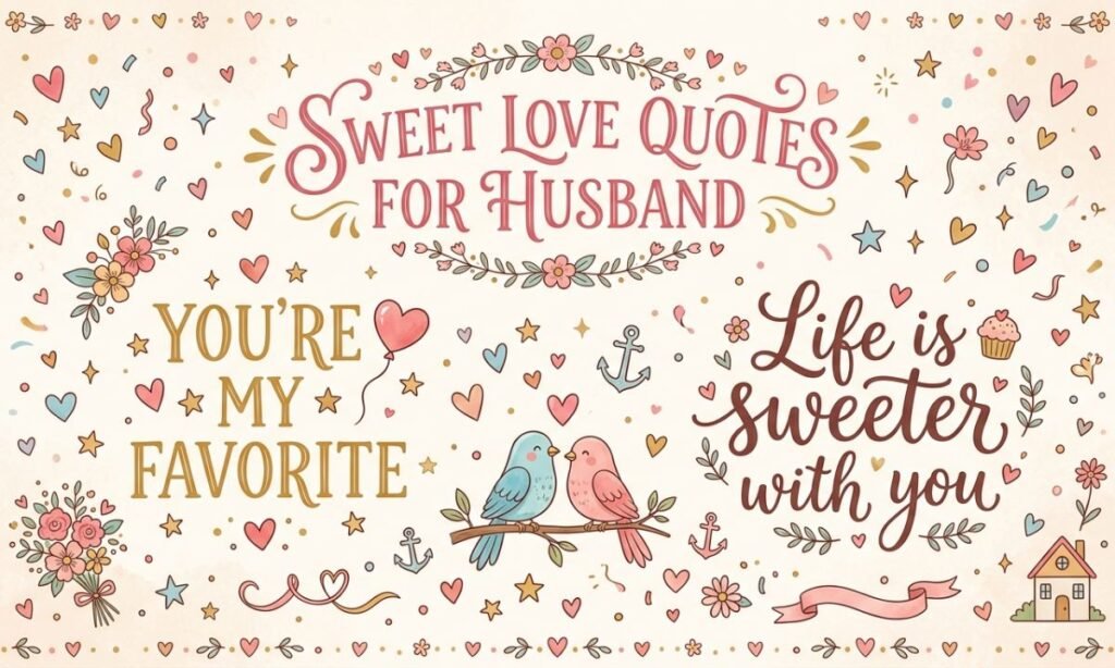 Sweet Love Quotes for Husband