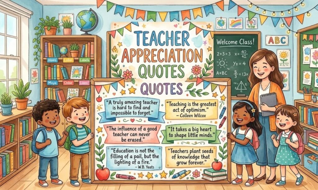 Teacher Appreciation Quotes