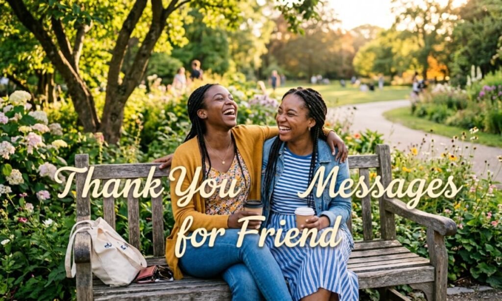 Thank You Messages for Friend