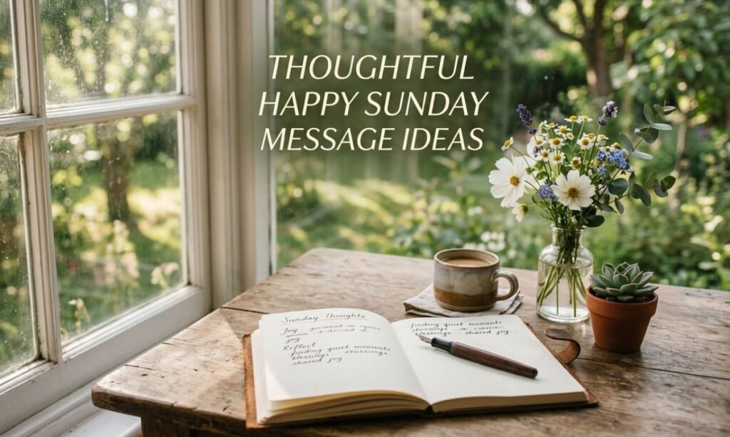 Thoughtful Happy Sunday Message Ideas