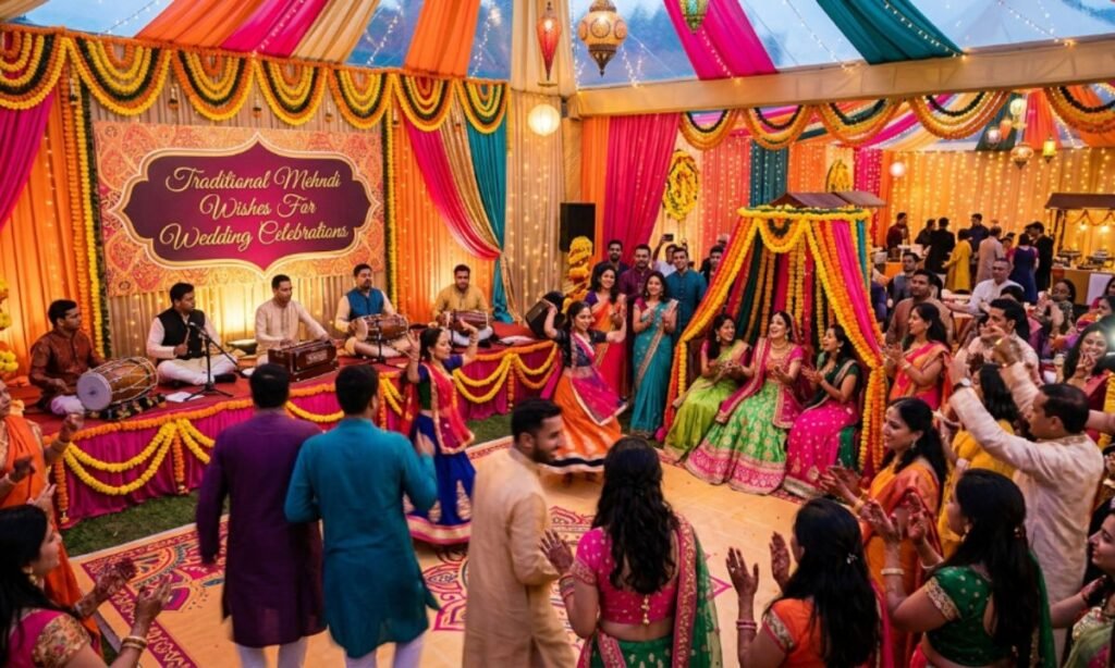 Traditional Mehndi Wishes For Wedding Celebrations