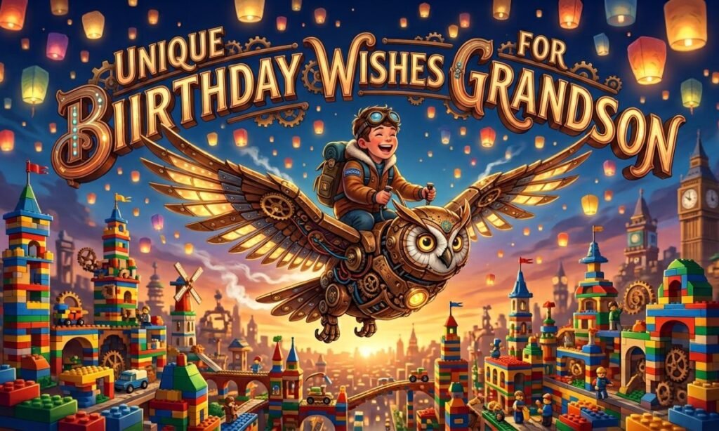 Unique Birthday Wishes for Grandson