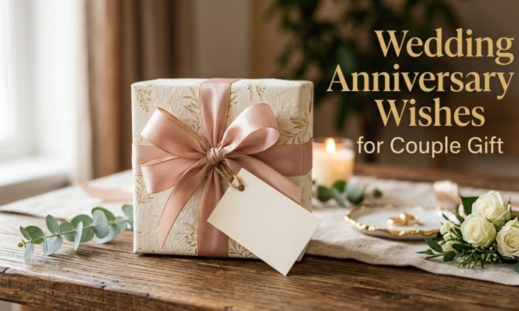 Wedding Anniversary Wishes for Couple Gift
