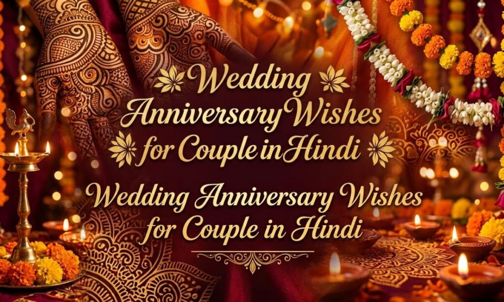 Wedding Anniversary Wishes for Couple in Hindi