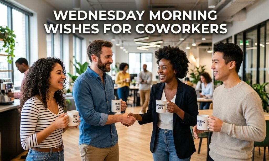 Wednesday Morning Wishes for Coworkers